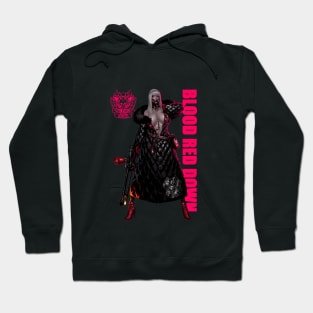 BLOOD RED DOWN Hoodie